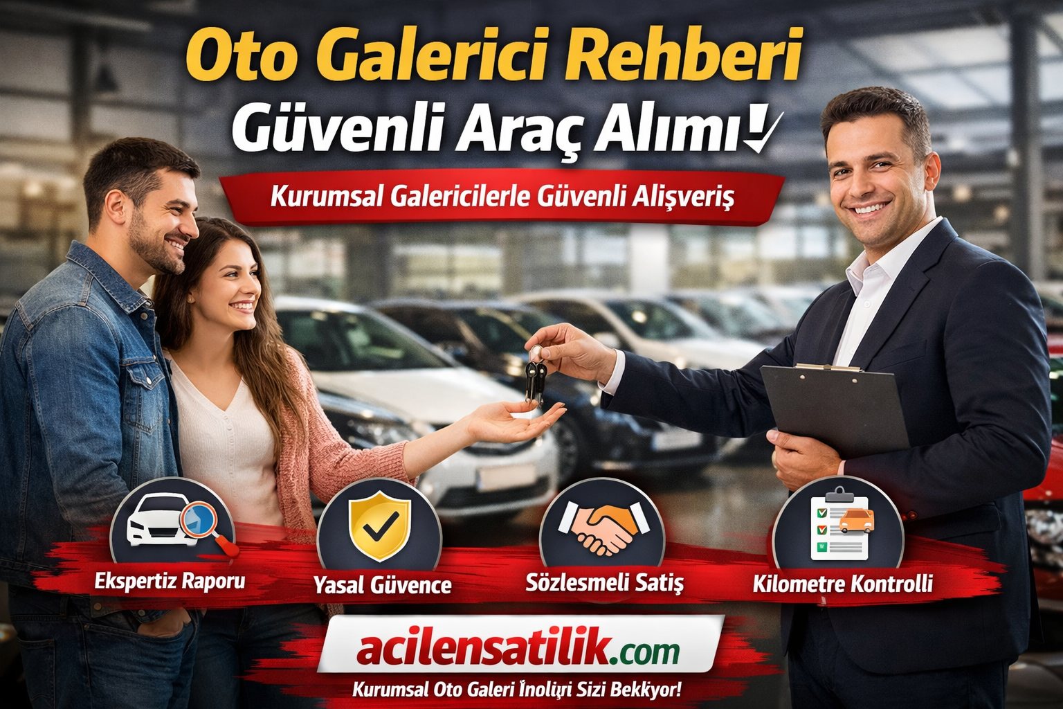İkinci El Araç Alımında Oto Galeri Avantajları ve Güvenli Alışveriş