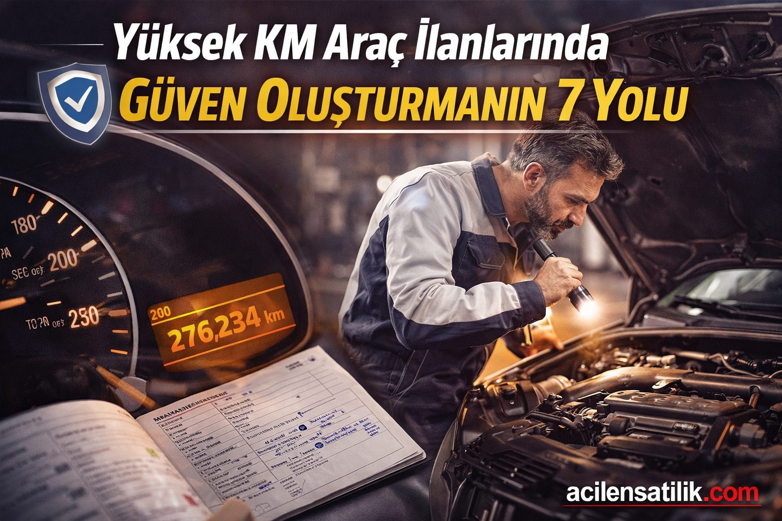 İkinci El Araçta Kilometre Dezavantajını Avantaja Çevirin