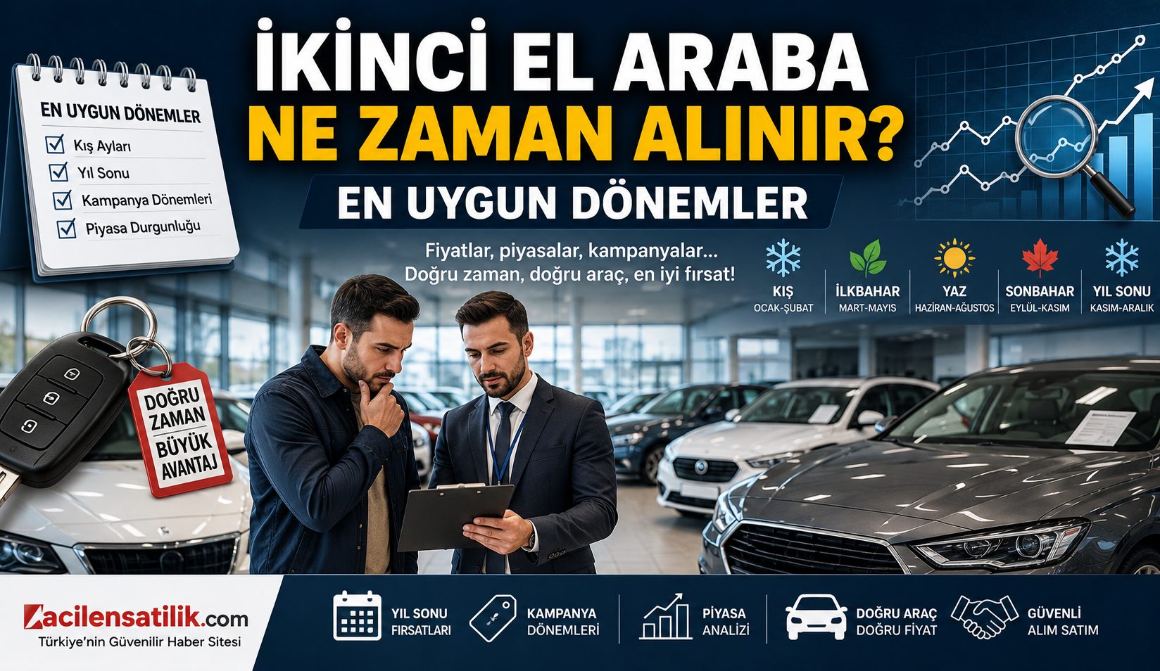 İkinci El Otomobilde Fırsat Zamanı: Alım Satım İçin En Uygun Aylar