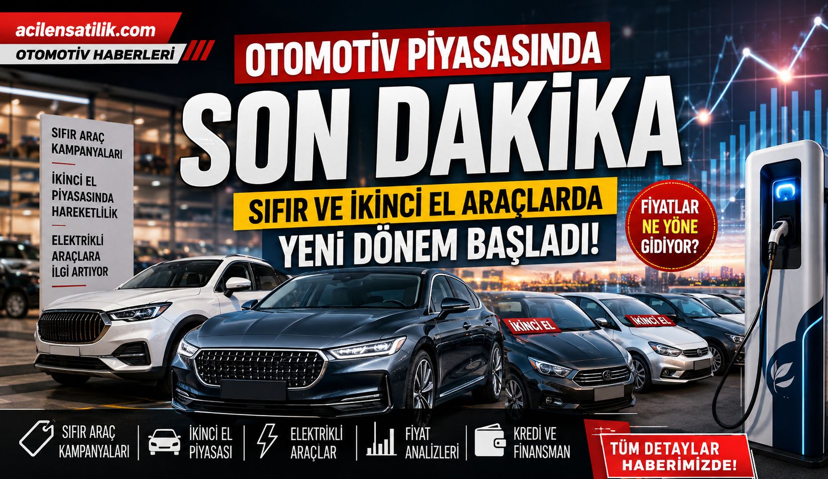 İkinci El ve Sıfır Araç Piyasasında Son Durum: Fiyatlar Ne Yöne Gidiyor?