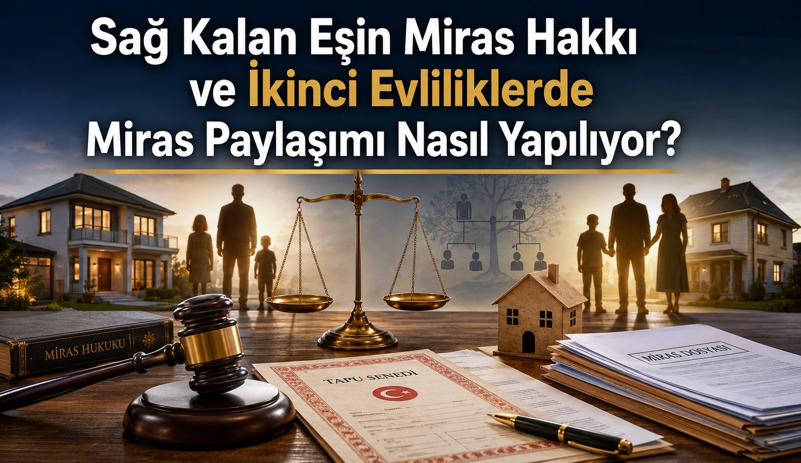 İkinci Evliliklerde Miras Kime Kalır? Sağ Kalan Eş ve Çocukların Hakları Açıklandı