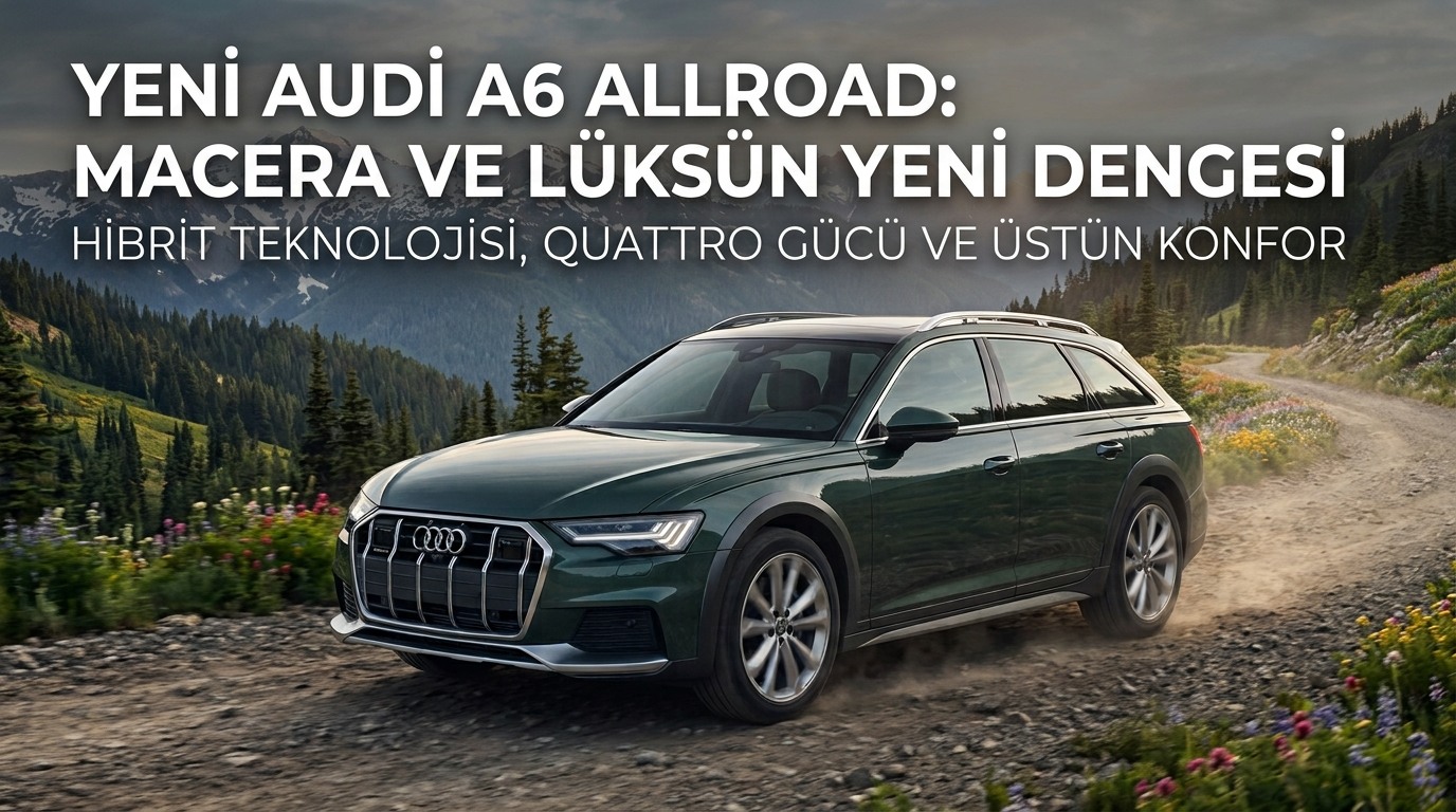 Şarj Edilebilir Hibrit Station Wagon: Yeni Audi A6 Allroad Özellikleri ve Fiyatı