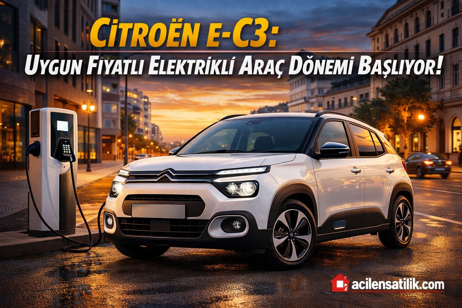 Şehir İçinin Yeni Yıldızı: Citroën e-C3 Özellikleriyle Dikkat Çekiyor