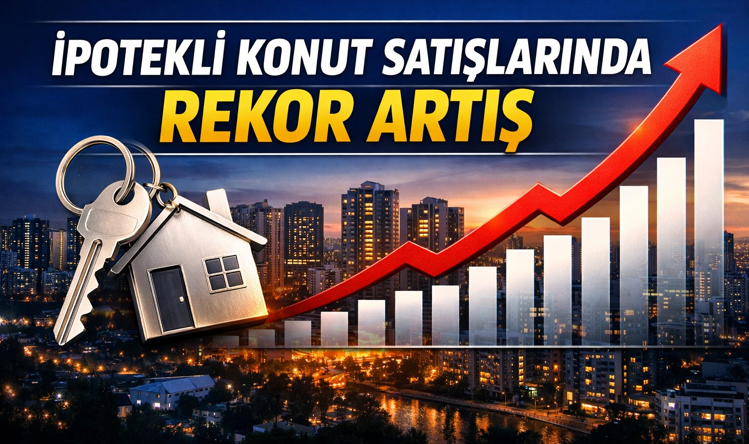 Şubat ayında konut satışlarında büyük hareketlilik ipotekli satışlar zirve yaptı