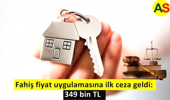 Ticaret Bakanlığı daha sonra konut piyasasına el attı. ilk Ceza Kesildi