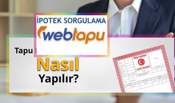 Emlak Rehberi: İpotek Sorgulama Nasıl Yapılır ? cavabı..