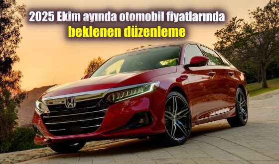 2025 Ekim ayında Otomobil fiyatlarında beklenen düzenleme