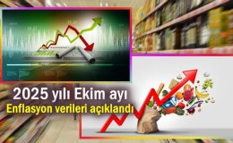2025 yılı Ekim ayı Enflasyon verileri açıklandı, detaylar haberimizde..