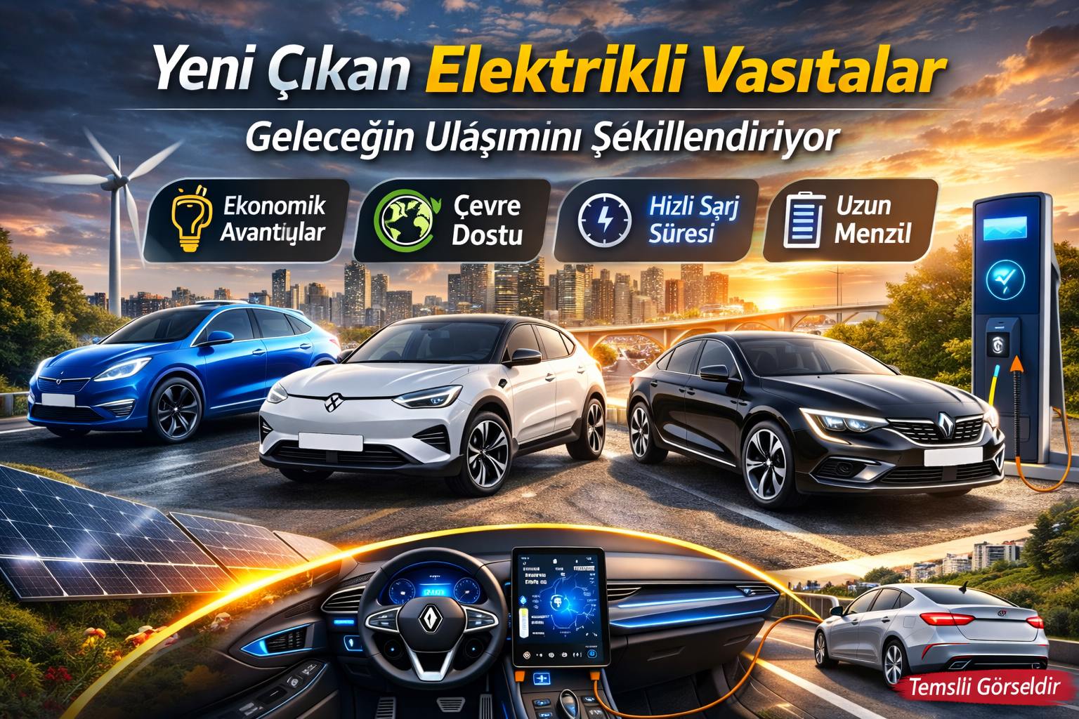 2026’nın En Yeni Elektrikli Otomobilleri Teknoloji ve Tasarrufu Bir Araya Getiriyor