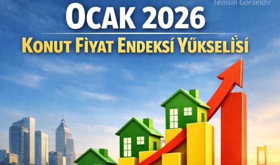 Konut Fiyat Endeksi Ocakta Yıllık %27,7 Arttı, Piyasada Fiyat Baskısı Sürüyor