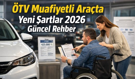 ÖTV Muafiyetli Araç Alımında Yeni Dönem 2026 Şartları ve Kritik Detaylar