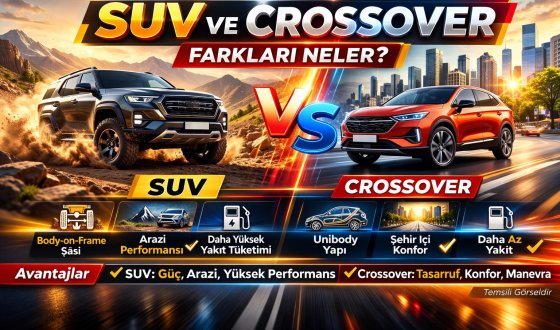 SUV ile Crossover Arasındaki Farklar Nelerdir? Kapsamlı Rehber