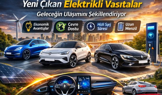 2026’nın En Yeni Elektrikli Otomobilleri Teknoloji ve Tasarrufu Bir Araya Getiriyor