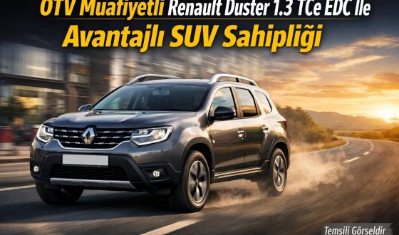 Engelli Kullanıcılar İçin ÖTV Muafiyetli Renault Duster 1.3 TCe EDC Dikkat Çekiyor