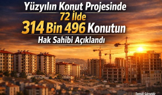 Ev Sahibi Olacaklar Belli Oldu 314 Bin Konutta Süreç Başladı