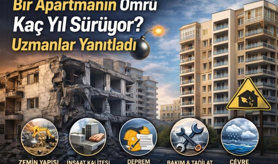 Bir Apartmanın Ömrü Kaç Yıl Sürüyor Uzmanlar Yanıtladı
