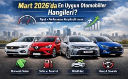 Mart 2026 Piyasa Şartlarına Göre Alınabilecek En Uygun Otomobiller Hangileri?