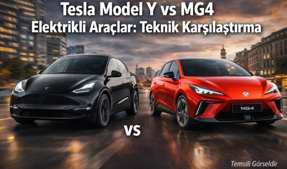 Tesla Model Y ve MG4 Teknik Karşılaştırması: Hangisi Daha Avantajlı?