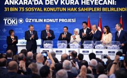 Ankara’da Büyük Gün: 31 Bin SOSYAL Konutun Hak Sahipleri Kura ile Belirlendi