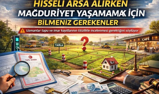 Hisseli Arsa Alırken Mağduriyet Yaşamamak İçin Bilmeniz Gerekenler