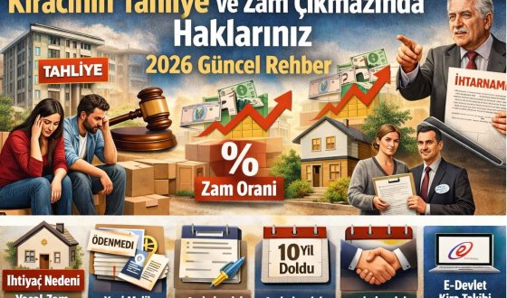 Kiracının Tahliye ve Zam Çıkmazında Haklarınız Nelerdir 2026 Güncel Rehber