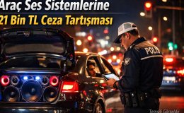 Araçta Yüksek Sesle Müzik Dinleyenlere 21 Bin TL Ceza Tartışması