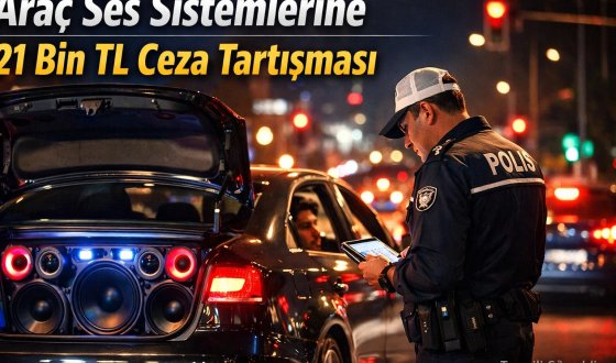 Araçta Yüksek Sesle Müzik Dinleyenlere 21 Bin TL Ceza Tartışması