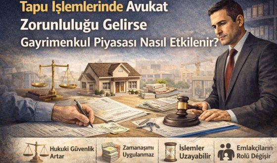Tapu İşlemlerinde Yeni Dönem Tartışması Avukat Şartı Gündemde!