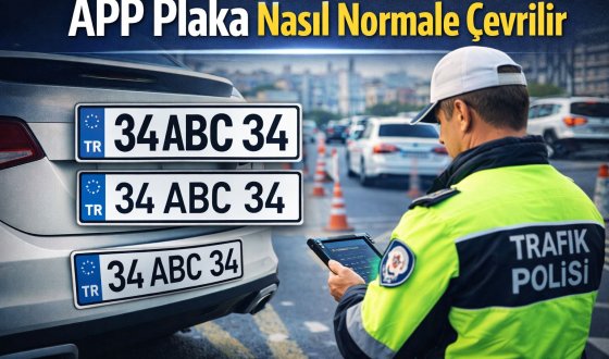 APP Plaka Kullananlara Uyarı Plakanızı Nasıl Yasal Hale Getirebilirsiniz