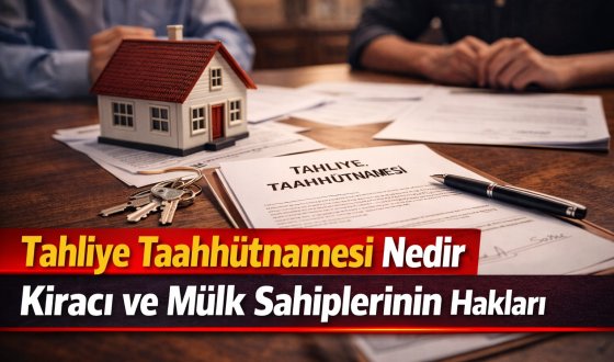 Tahliye taahhütnamesi hakkında merak edilen tüm detaylar