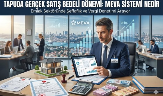 Gayrimenkulde yeni dönem MEVA sistemi tapuda düşük bedel satışını bitirecek mi?