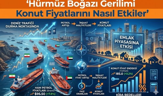 Hürmüz Boğazı Gerilimi Konut Fiyatlarına Borsadan Siyasete Etki Ediyor