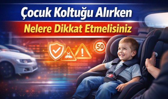 Trafikte Çocuk Güvenliğinin Anahtarı Doğru Oto Koltuğu Seçimi