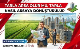 İmara Açılan Tarlalar Nasıl Arsa Statüsü Kazanır?
