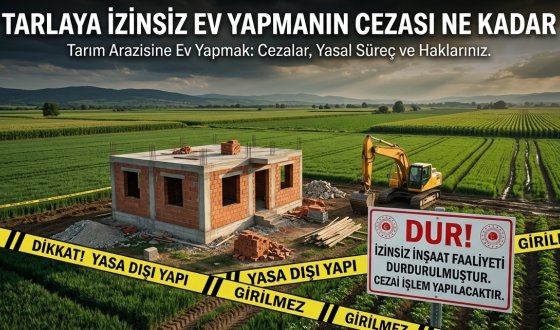 Kaçak Yapı Yapanlara Para Cezası ve Yıkım Kararı