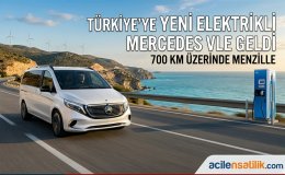 Türkiye Yolcusu Yeni Elektrikli Mercedes VLE 700 Km Menziliyle Tanıtıldı