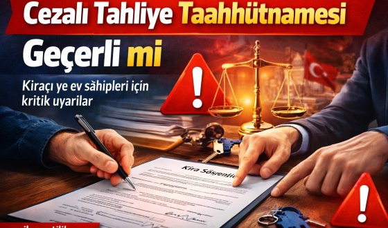 Cezalı Tahliye Taahhütnamesi Geçerli mi Kiracı ve Ev Sahipleri Dikkat