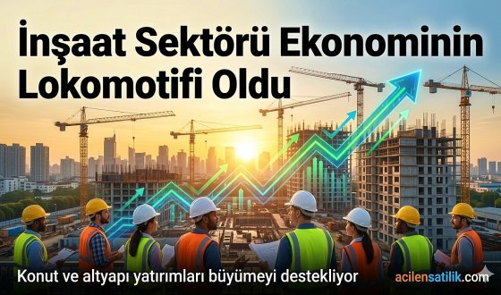 Türkiye Ekonomisinde İnşaatın Gücü Her Geçen Gün Artıyor