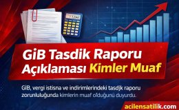 Vergi Mükellefleri İçin Tasdik Raporu Detayları Açıklandı