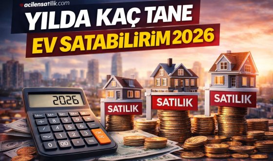 Ev Alım Satımında Vergi Sınırı Kaç Konutla Başlıyor