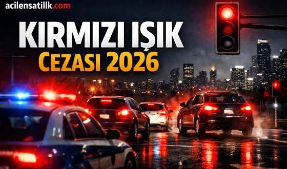 Kırmızı Işık İhlali Cezası 2026 Güncel Tutar ve Ceza Puanı