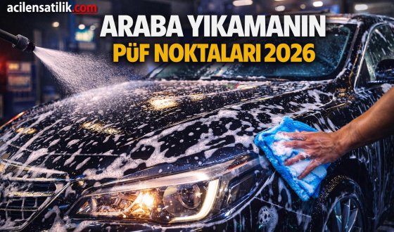 Araba Yıkarken Bu Hataları Yapmayın İşte Doğru Yöntem