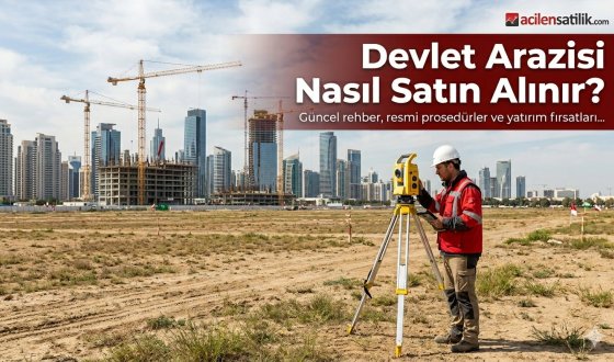 Uygun Fiyatlı Arsa Fırsatı Devlet Arazileri Nasıl Alınır?