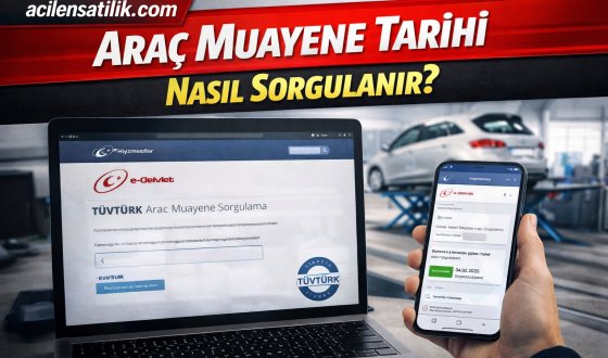 e-Devlet ile Araç Muayene Sorgulama Adım Adım Rehber