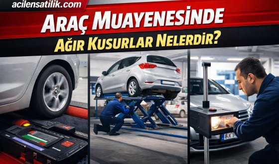 Sürücüler Dikkat Araç Muayenesinde En Kritik Kusurlar!