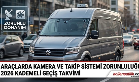 Araçlarda Kamera ve Takip Sistemi Zorunlu mu? 2026 Güncel Durum ve Detaylar