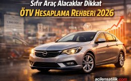 Sıfır Araç Alacaklar Dikkat ÖTV Hesaplama Rehberi 2026