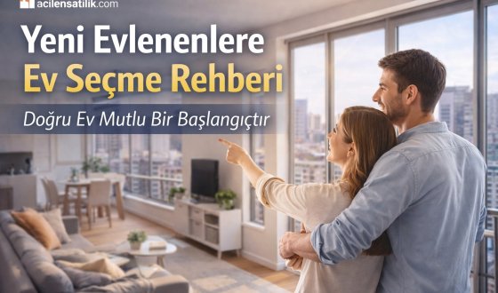 Yeni Evli Çiftler İçin En Doğru Konut Seçimi Tüyoları!