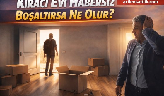 Kiracılar Dikkat! Habersiz Çıkışın Cezası Ağır Olabilir!