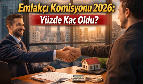 Emlakçı Komisyonu 2026: Yüzde Kaç Oldu?